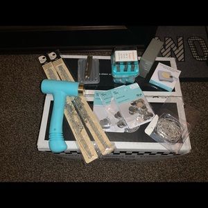Complete metal stamping/ homemade jewelry kit